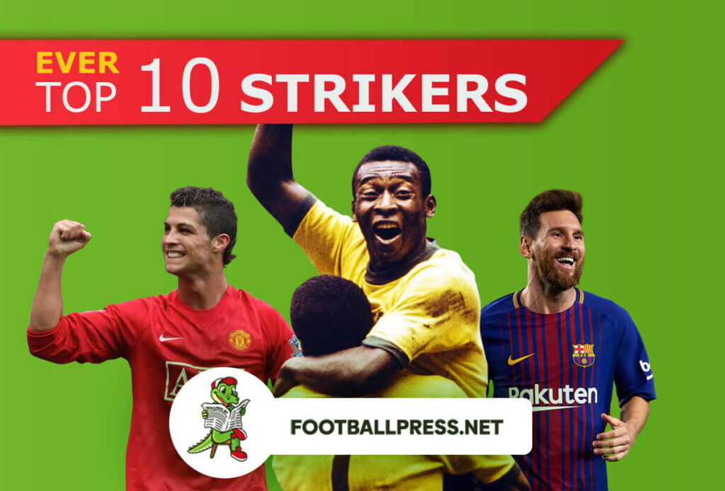 TOP 10 Best Football Strikers Ever